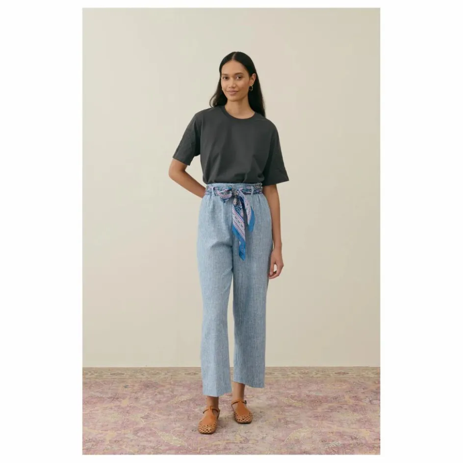 New Louise Misha T-shirt Lauriane Coton Bio - Collection Femme | Charbon