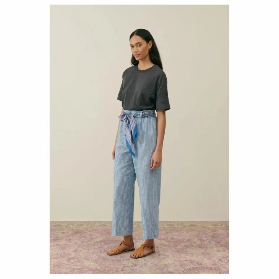 New Louise Misha T-shirt Lauriane Coton Bio - Collection Femme | Charbon