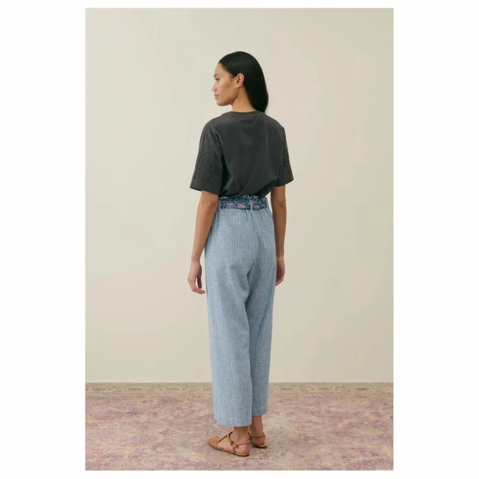 New Louise Misha T-shirt Lauriane Coton Bio - Collection Femme | Charbon