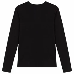 Petit Bateau T-shirt l'Iconique Manches Longues - Collection Femme | Noir