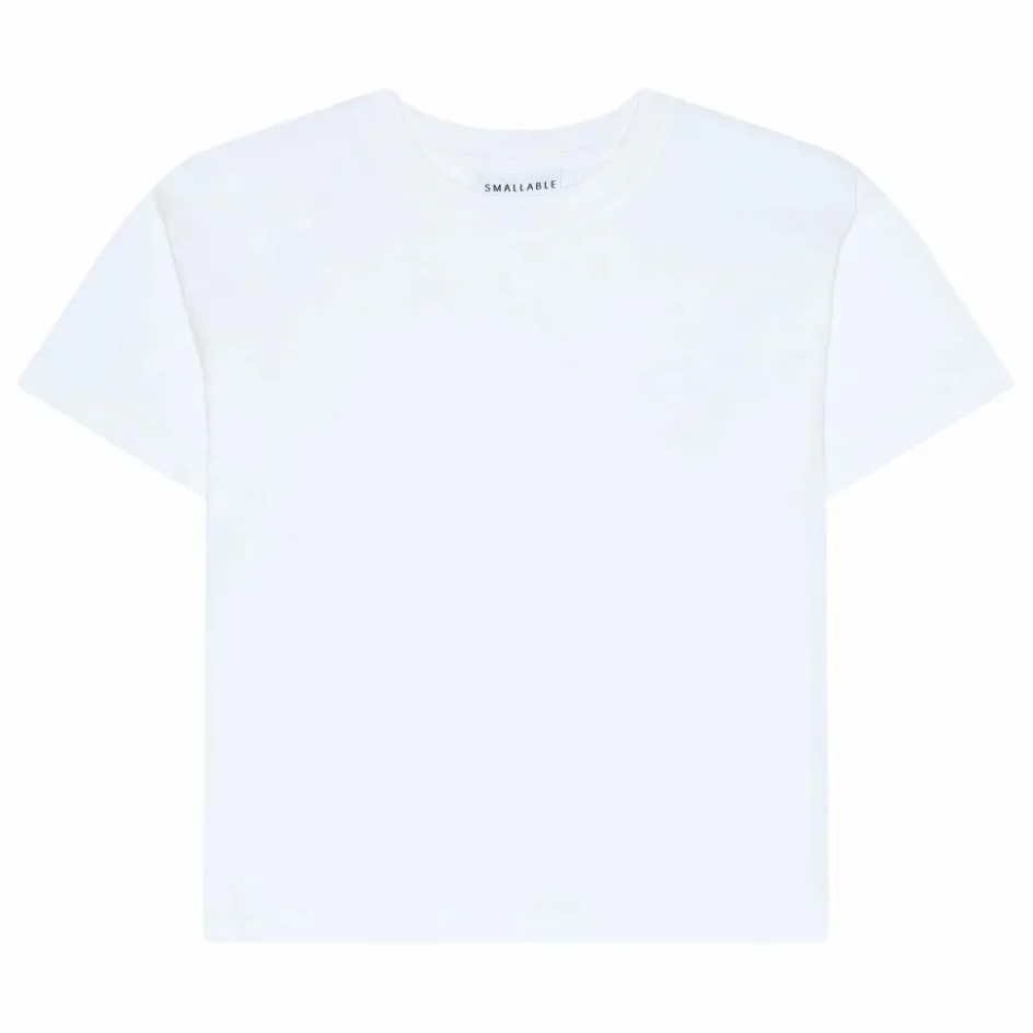 Online Smallable Kid T-shirt Liv Coton Bio | Blanc cassé