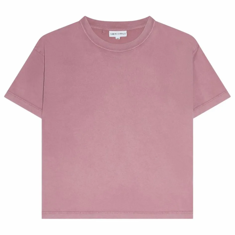 Outlet Smallable Kid T-shirt Liv Coton Bio | Prune