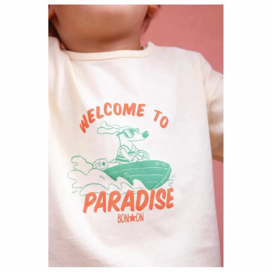 Clearance Bonton T-shirt Livo Paradise | Vanille