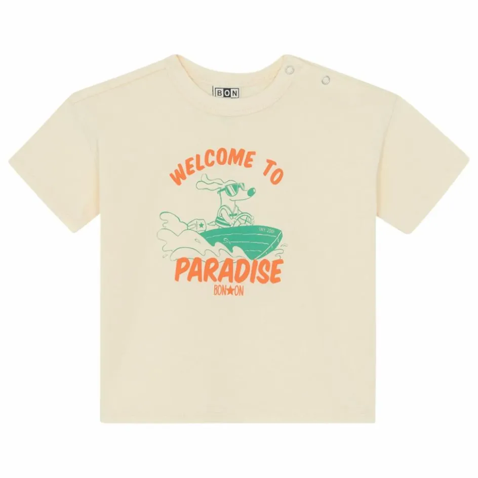 Clearance Bonton T-shirt Livo Paradise | Vanille
