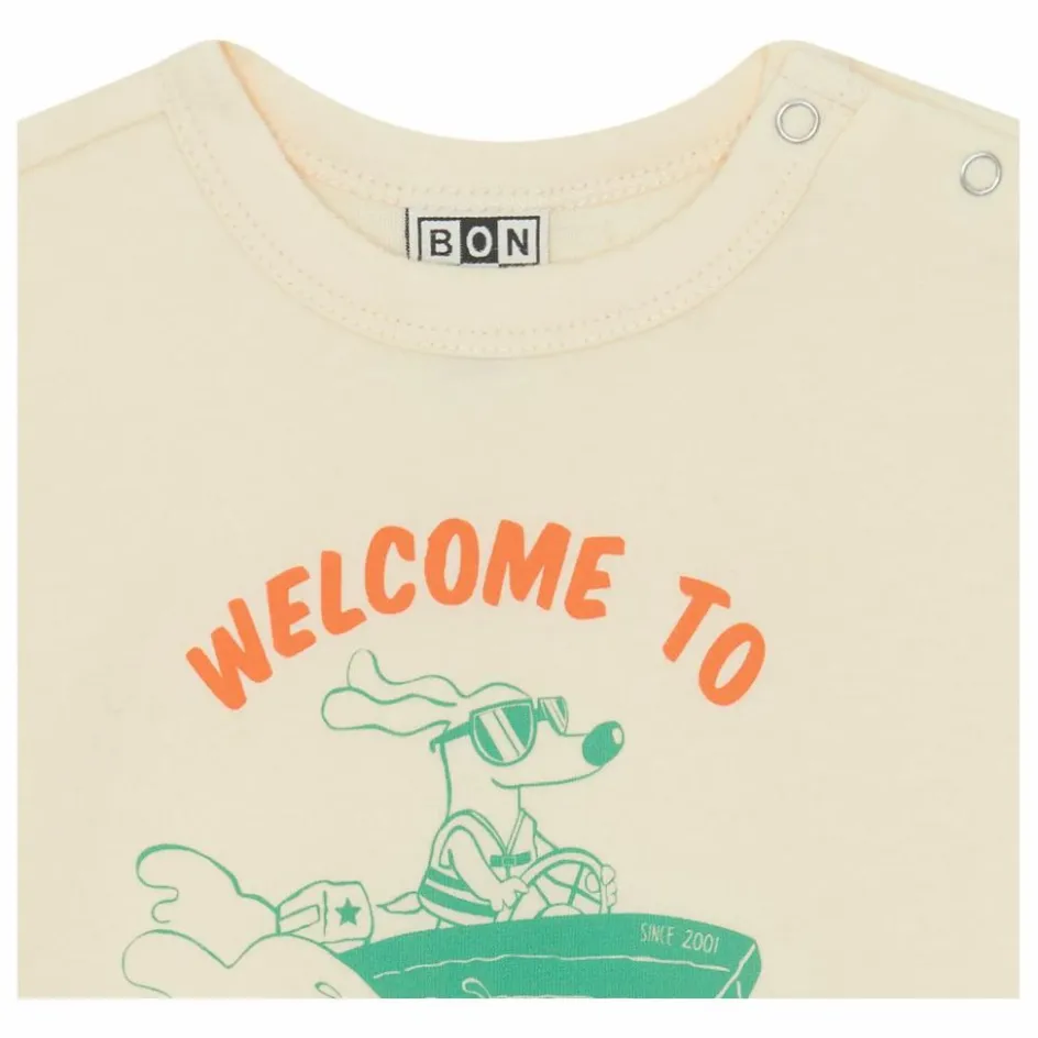 Clearance Bonton T-shirt Livo Paradise | Vanille