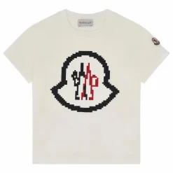 Enfant Moncler T-Shirts, Chemises|Blouses, T-Shirts*T-shirt Logo Pixel |