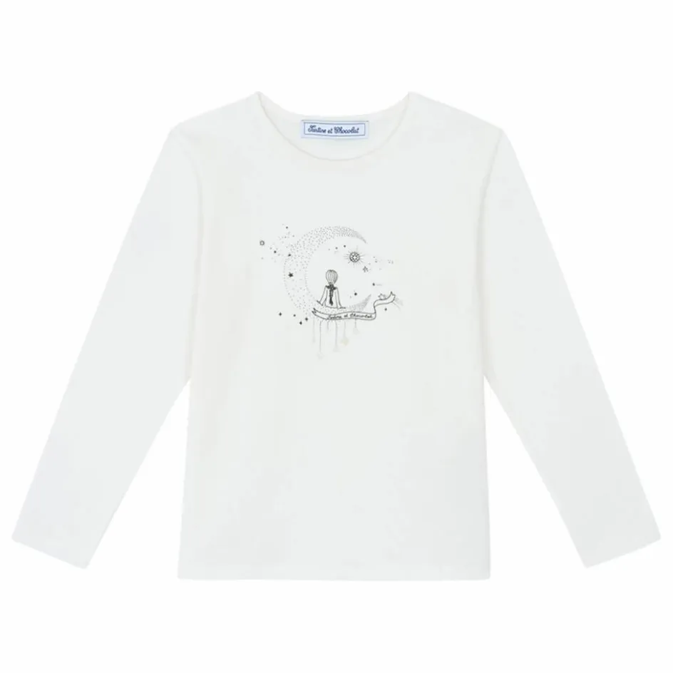 Tartine et Chocolat T-shirt Lune ||Enfant Blouses, T-Shirts