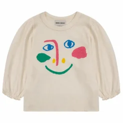 Bobo Choses T-Shirt Manches Ballon Coton Bio Visage ||Enfant Blouses, T-Shirts