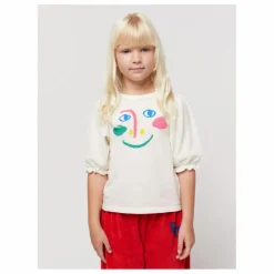 Bobo Choses T-Shirt Manches Ballon Coton Bio Visage ||Enfant Blouses, T-Shirts