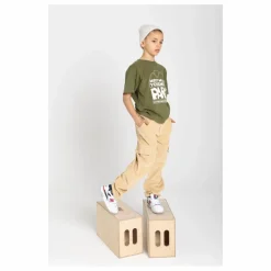 Online Hundred Pieces T-shirt Manches Courte Coton Bio | Vert kaki
