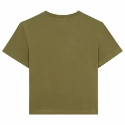Online Hundred Pieces T-shirt Manches Courte Coton Bio | Vert kaki