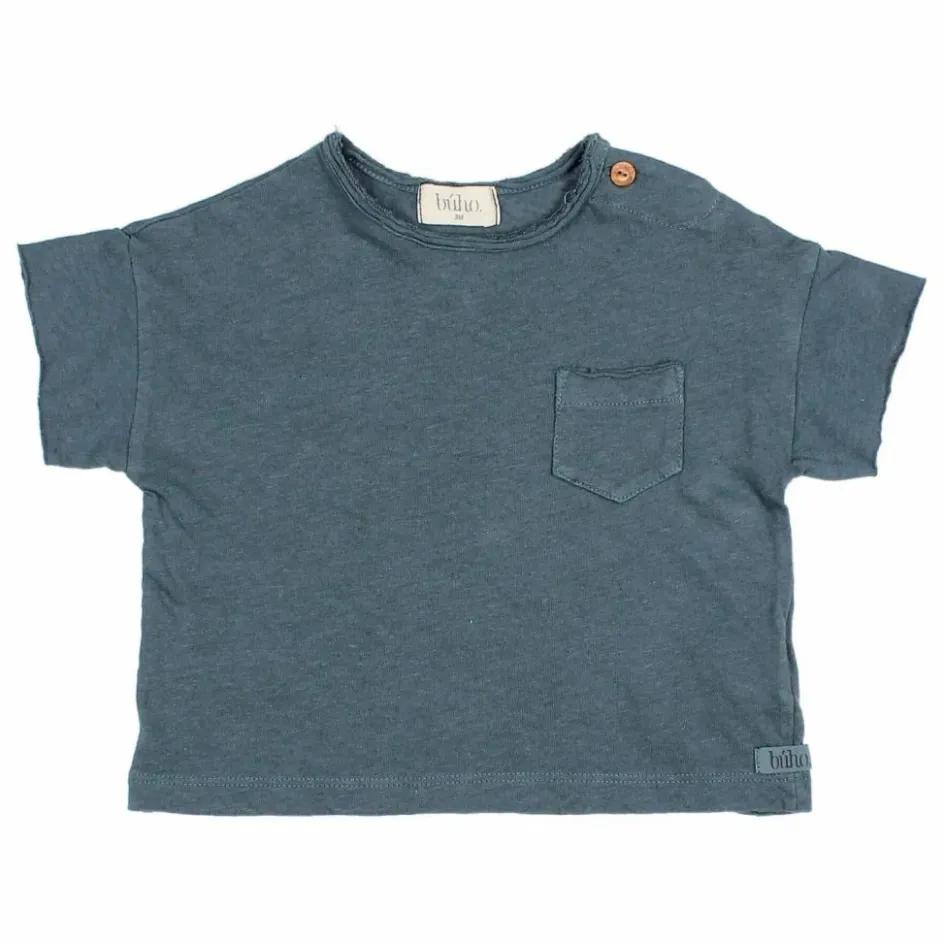 Búho T-shirt Manches Courtes Lin || T-Shirts, Chemises|Blouses, T-Shirts