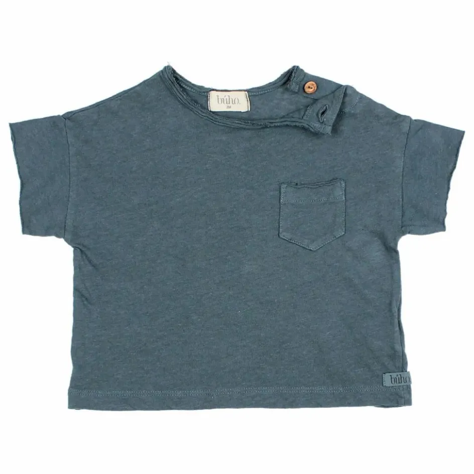 Búho T-shirt Manches Courtes Lin || T-Shirts, Chemises|Blouses, T-Shirts