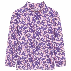 Outlet T-shirt Manches Longue Col roulé imprimé fleuris | Enfant Blouses, T-Shirts|Blouses, T-Shirts