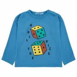 Bobo Choses T-shirt Manches Longues Roll The Dice Coton Bio || T-Shirts, Chemises|Blouses, T-Shirts