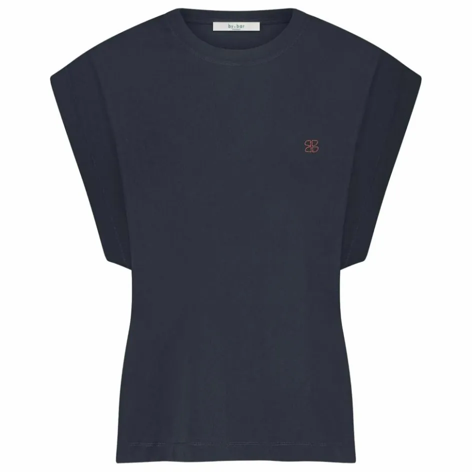 Sale By Bar T-shirt Manson Lucky Coton Bio | Bleu nuit
