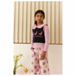 New Hello Simone T-shirt Matou Coton Bio | Rose