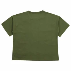Hot the new society T-shirt Mica | Vert foncé