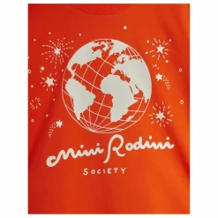Clearance Mini Rodini T-shirt Coton Bio | Rouge