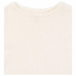 Best Konges Sløjd T-shirt Minnie Pointelle Coton Bio | Ecru