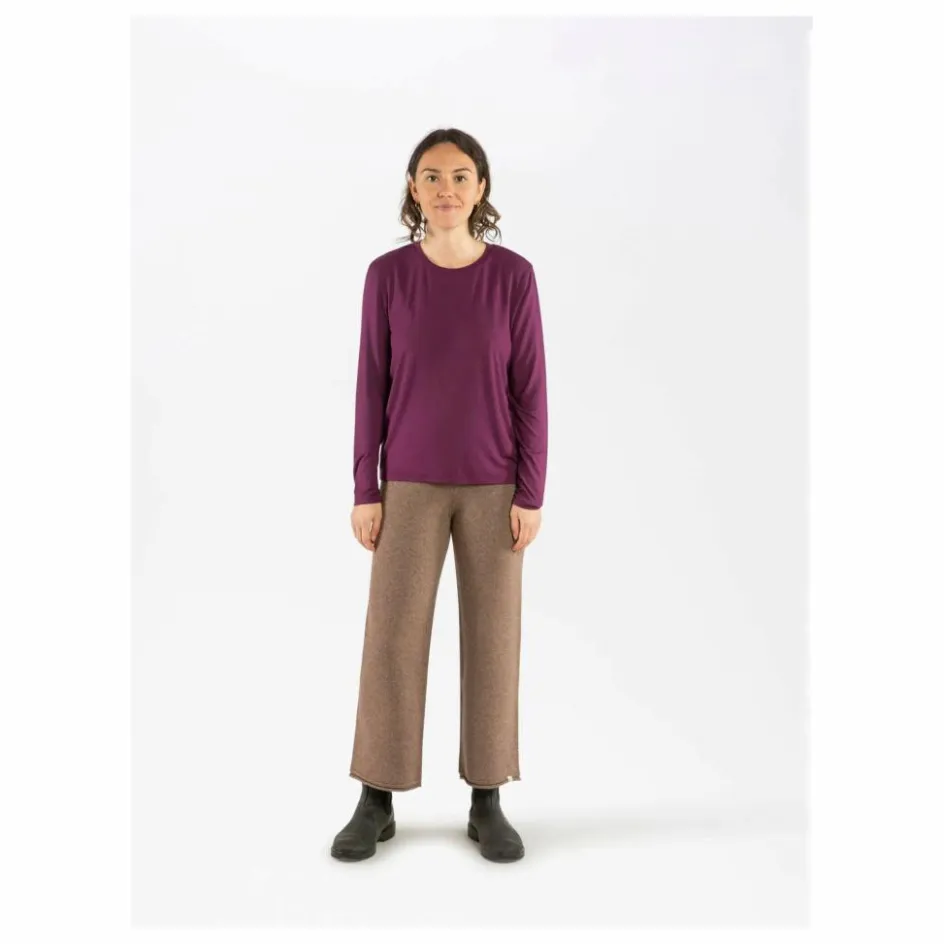 New Matona T-shirt Modal | Aubergine