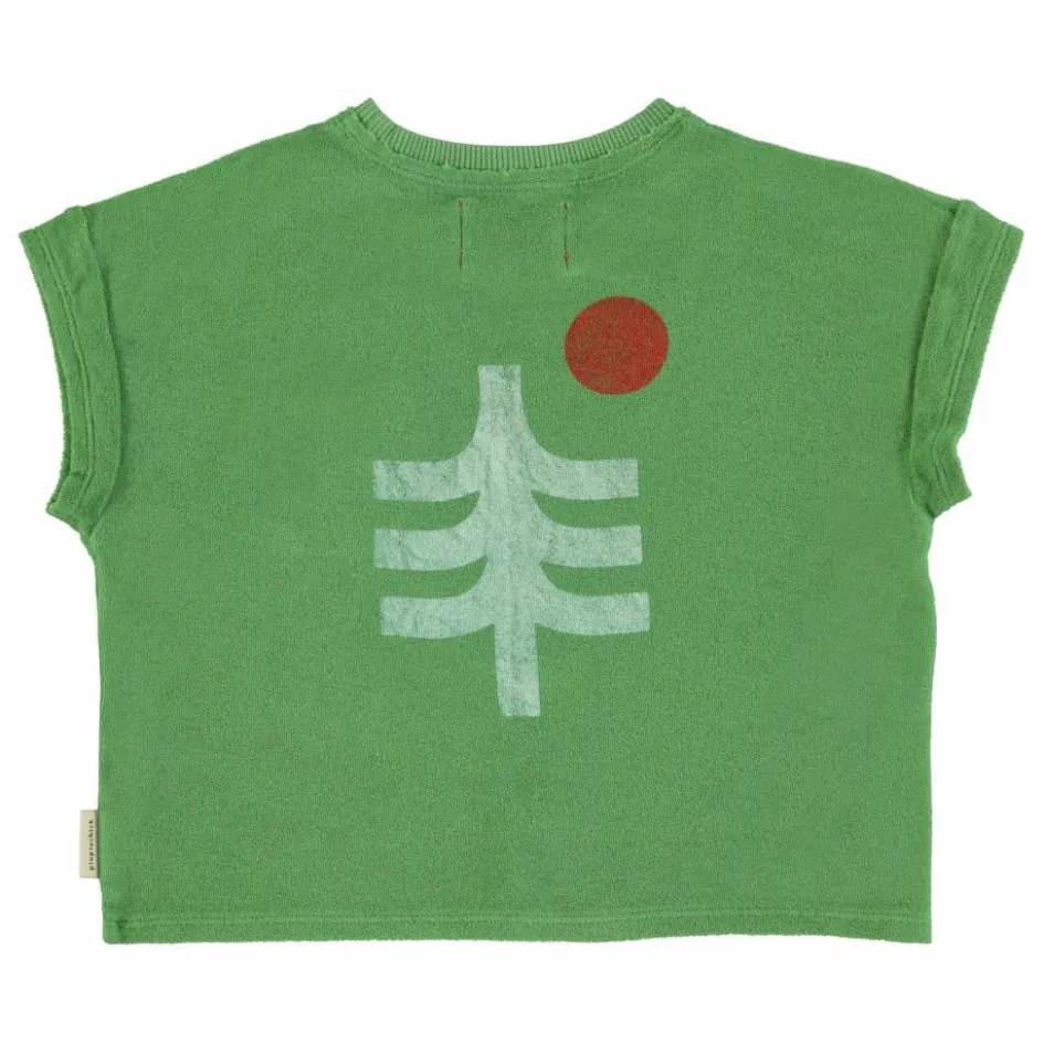 Discount Piupiuchick T-shirt Mountain Lake | Vert
