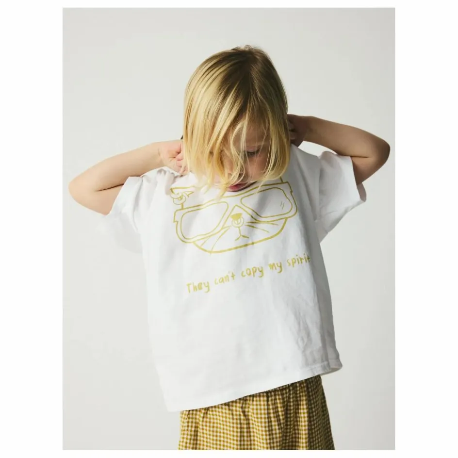 brunobruno nation T-shirt Nanna Chat Coton Bio ||Enfant Blouses, T-Shirts|T-Shirts, Chemises