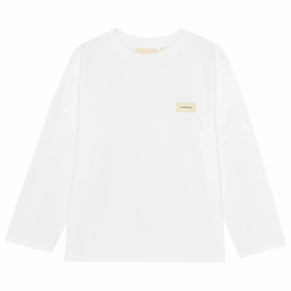 New brunobruno nation T-shirt Nelson Coton Bio | Blanc