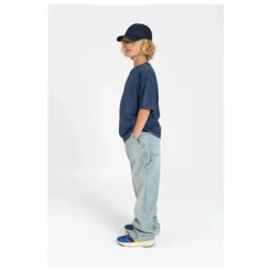 Discount Smallable Kid T-shirt Nils Coton Bio | Bleu marine