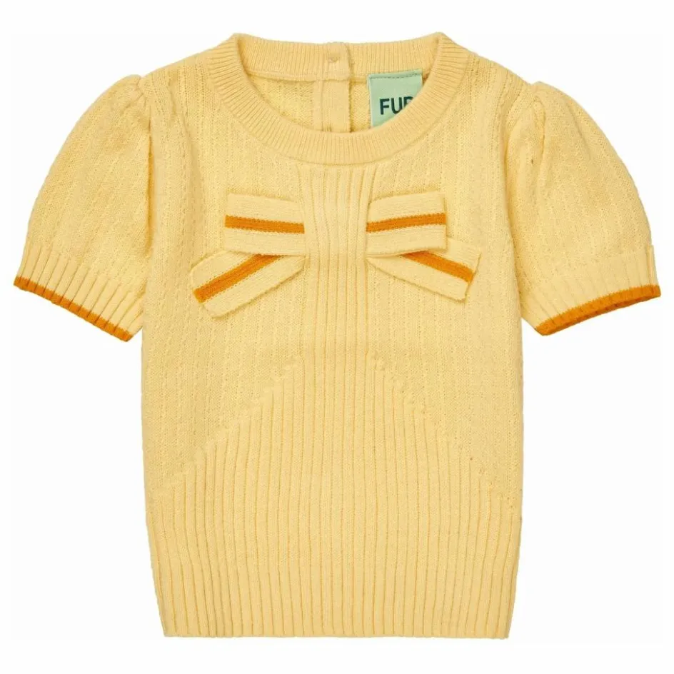 FUB T-Shirt Nœud Maille Fine Coton Bio Bébé || Blouses, T-Shirts