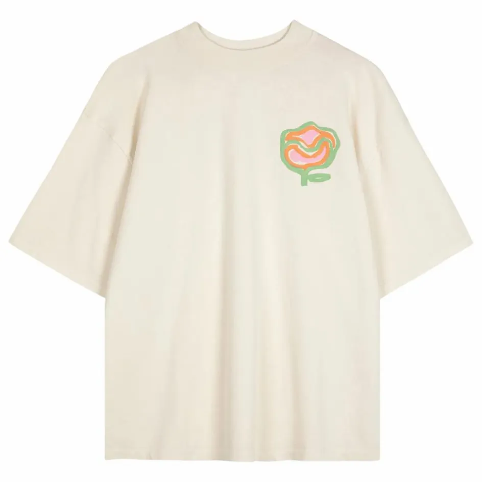Femme Bobo Choses Tee-Shirts, Polos*T-shirt Oversize Carnation Coton Bio - Collection Femme |