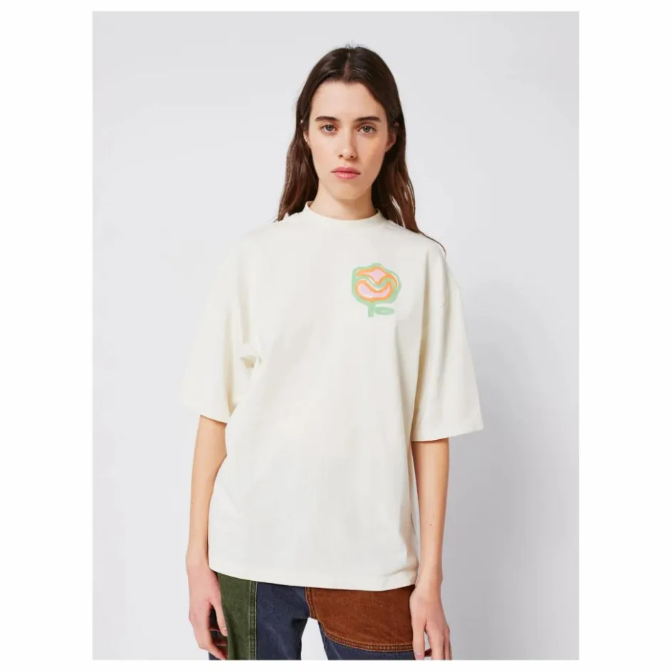 Femme Bobo Choses Tee-Shirts, Polos*T-shirt Oversize Carnation Coton Bio - Collection Femme |