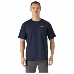 Patagonia T-shirt P-6 Logo Responsibili Fibres Recyclées ||Homme T-Shirts, Chemises