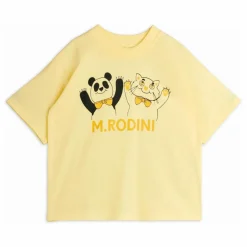 Enfant Mini Rodini T-Shirts, Chemises|T-Shirts, Chemises*T-shirt Panda Coton Bio |