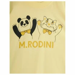 Enfant Mini Rodini T-Shirts, Chemises|T-Shirts, Chemises*T-shirt Panda Coton Bio |