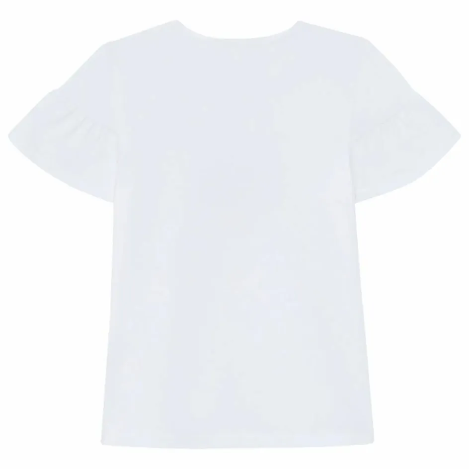 Sale Tartine et Chocolat T-shirt Perles Bouquet de Fleurs | Jaune