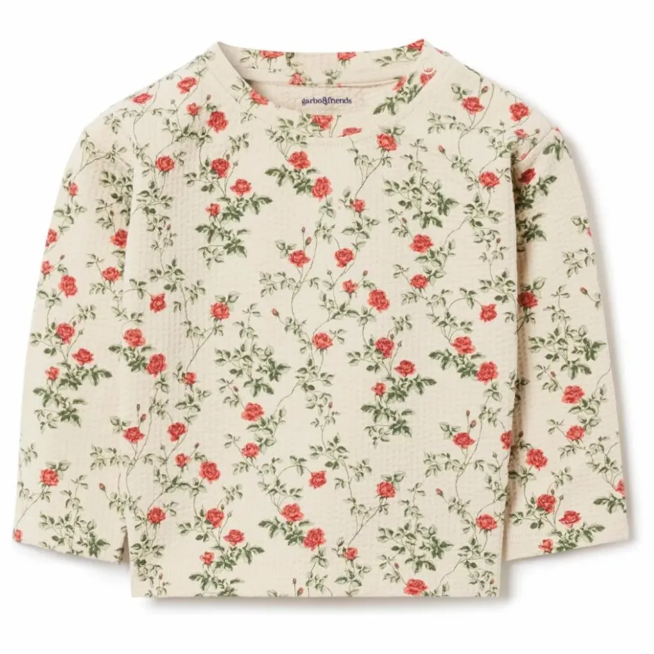 Online garbo&friends T-shirt Petit Rose Mini | Ecru