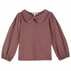 Outlet T-shirt Picote Coton Bio | Enfant Blouses, T-Shirts|Blouses, T-Shirts