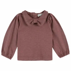Outlet T-shirt Picote Coton Bio | Enfant Blouses, T-Shirts|Blouses, T-Shirts