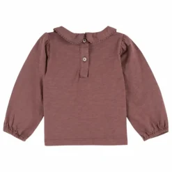 Outlet T-shirt Picote Coton Bio | Enfant Blouses, T-Shirts|Blouses, T-Shirts