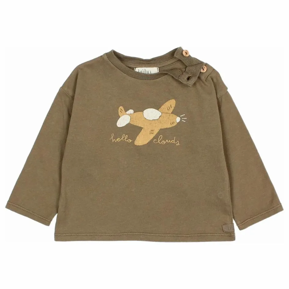 Búho T-shirt Plane Coton Bio || T-Shirts, Chemises|Blouses, T-Shirts
