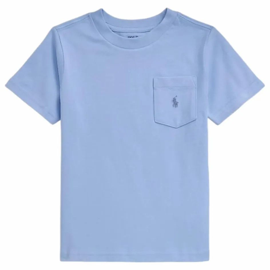 Best Ralph Lauren T-shirt Poche Jersey | Bleu