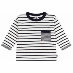 Petit Bateau T-shirt Poche Marinière Coton Bio || T-Shirts, Chemises