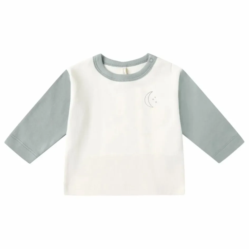 Quincy Mae T-shirt Raglan Lune Coton Bio ||Enfant T-Shirts, Chemises|T-Shirts, Chemises