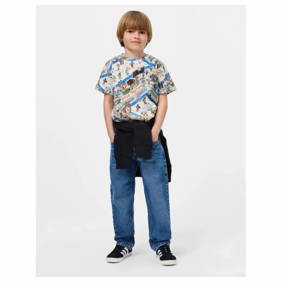 Molo T-shirt Ralphie Basketball Coton Bio ||Enfant T-Shirts, Chemises
