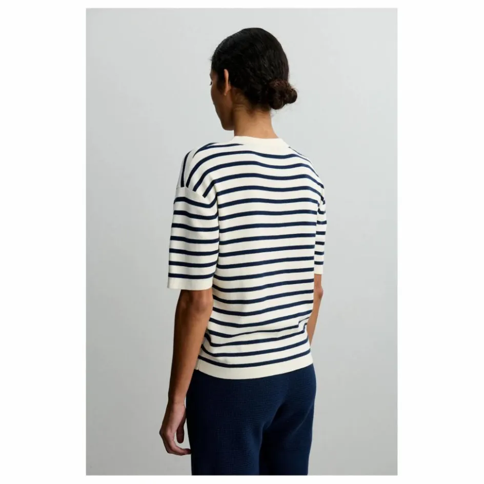 Hot T-shirt Rayé Coton Bio - Collection Femme | Femme Tee-Shirts, Polos