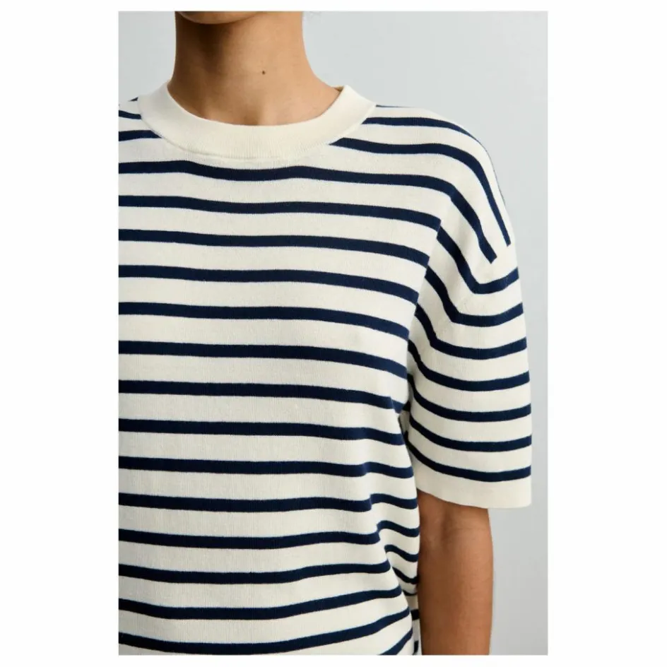 Hot T-shirt Rayé Coton Bio - Collection Femme | Femme Tee-Shirts, Polos