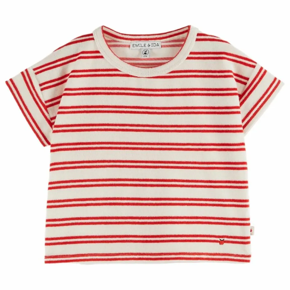Emile et Ida T-Shirt Rayure Eponge ||Enfant T-Shirts, Chemises