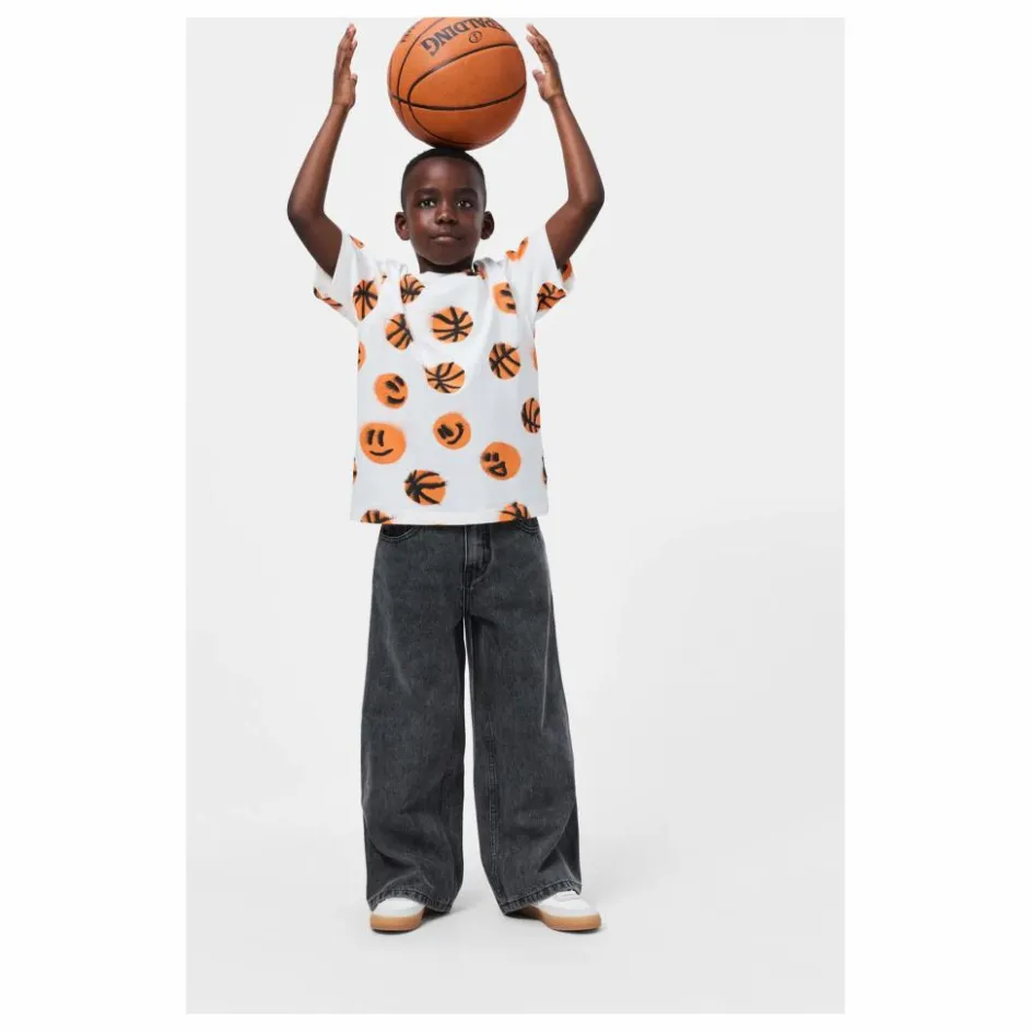 Molo T-shirt Riley Basketball Coton Bio ||Enfant T-Shirts, Chemises