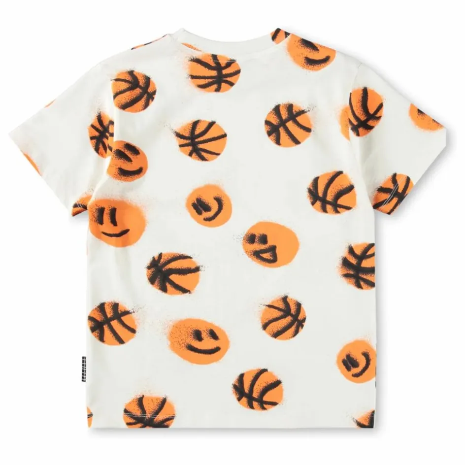 Molo T-shirt Riley Basketball Coton Bio ||Enfant T-Shirts, Chemises